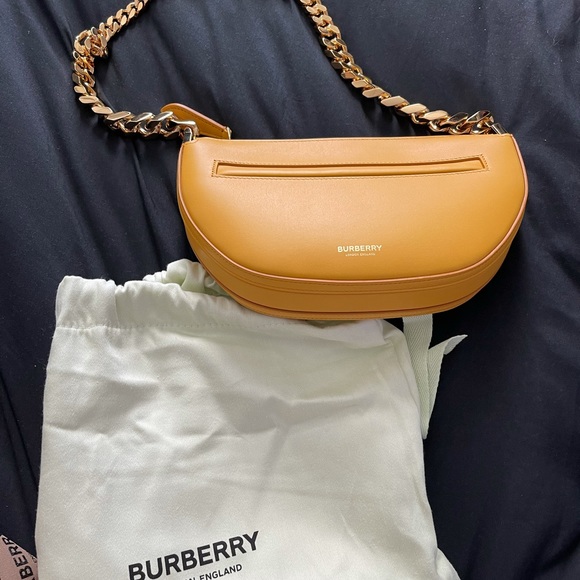 Burberry Medium Leather Olympia Bag - Picture 3 of 4